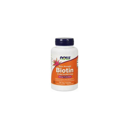 NOW FOODS Biotin 10mg Extra Strength 120vegicaps