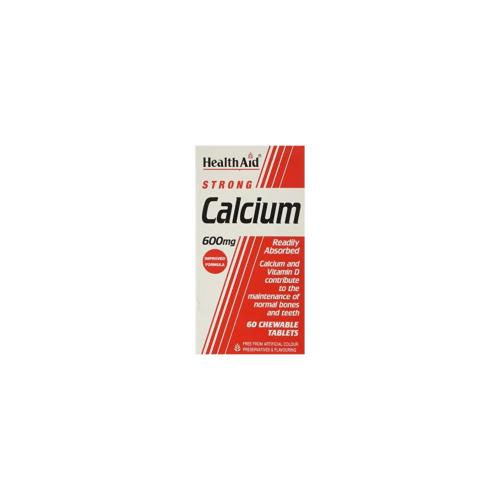 HEALTH AID Strong Calcium 600mg 60nuggets